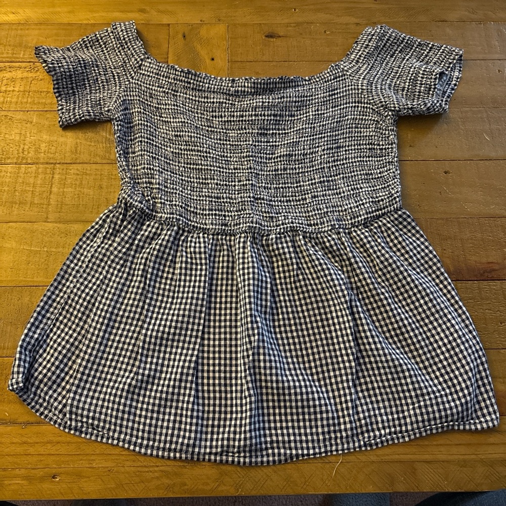 Gingham Blouse